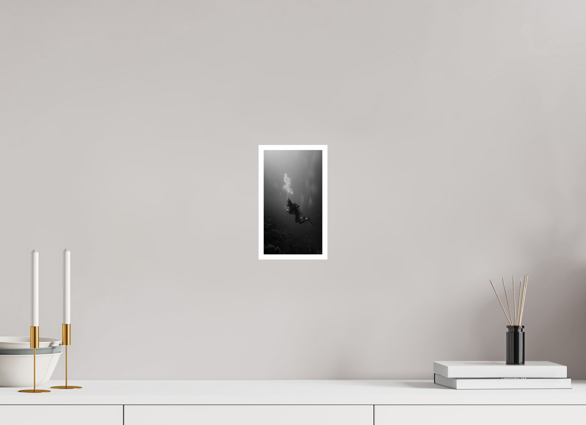 4.5 x 8″, Fine Art Pearl Into the Silence