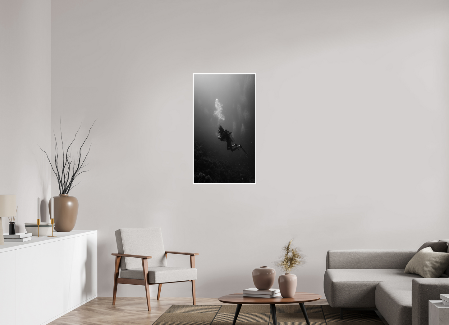 22.5 x 40″, Fine Art Pearl Into the Silence