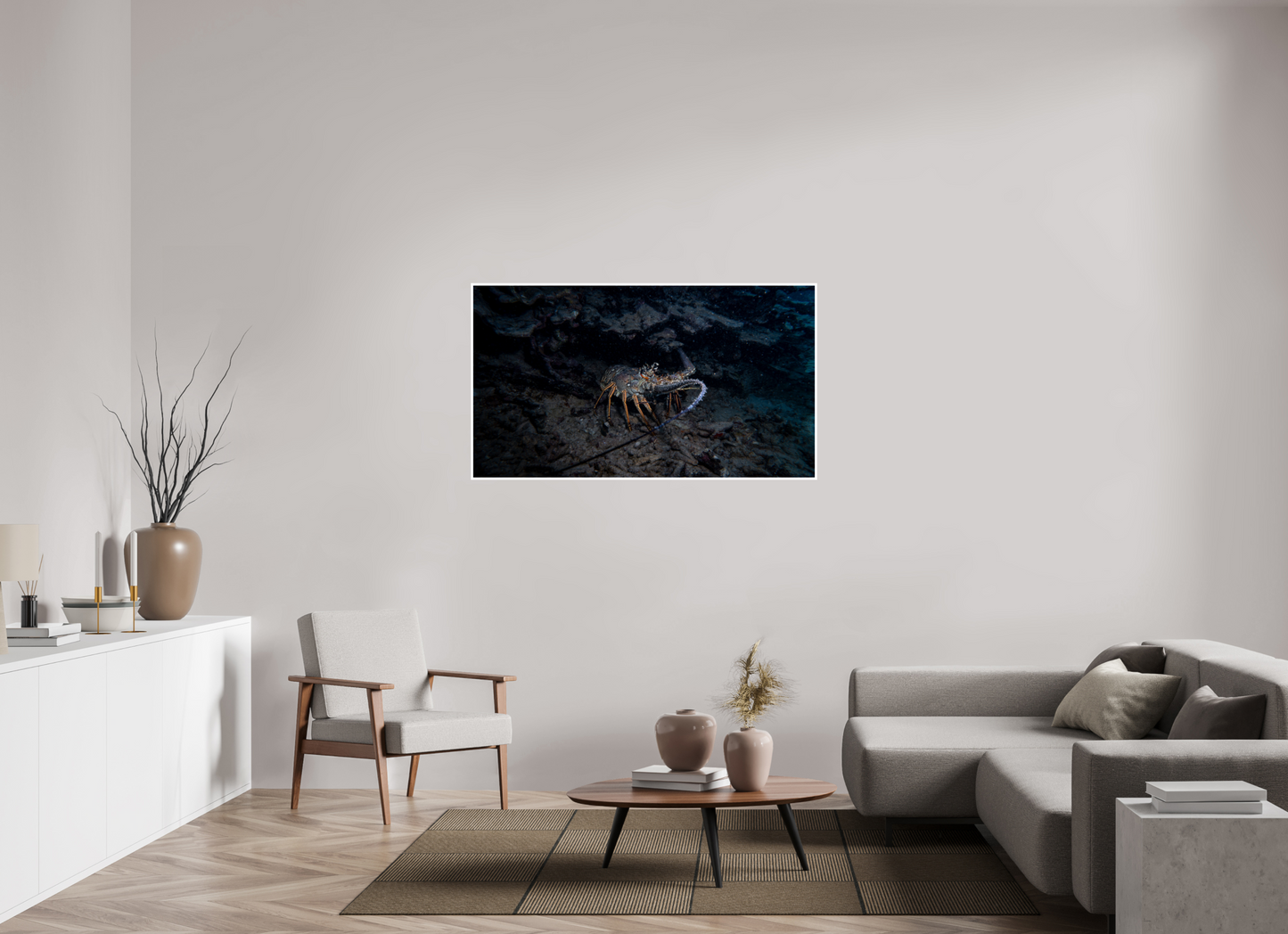 55 x 30.9″, Fine Art Pearl The Spiny Sentinel