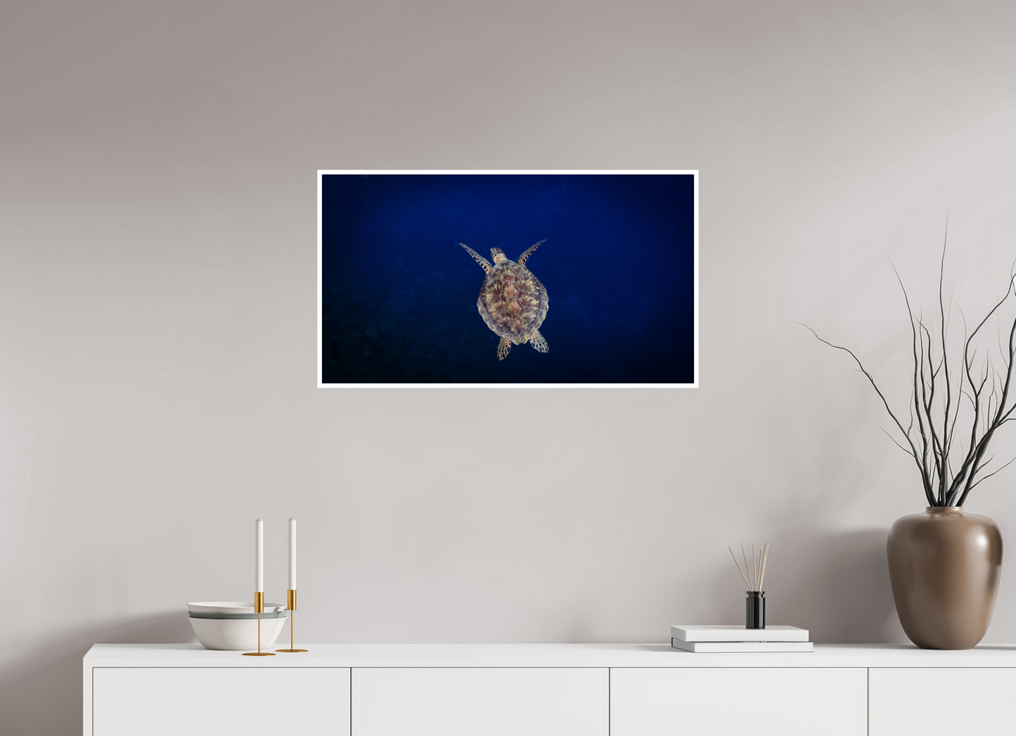 32 x 18″, Fine Art Pearl Silent Voyager