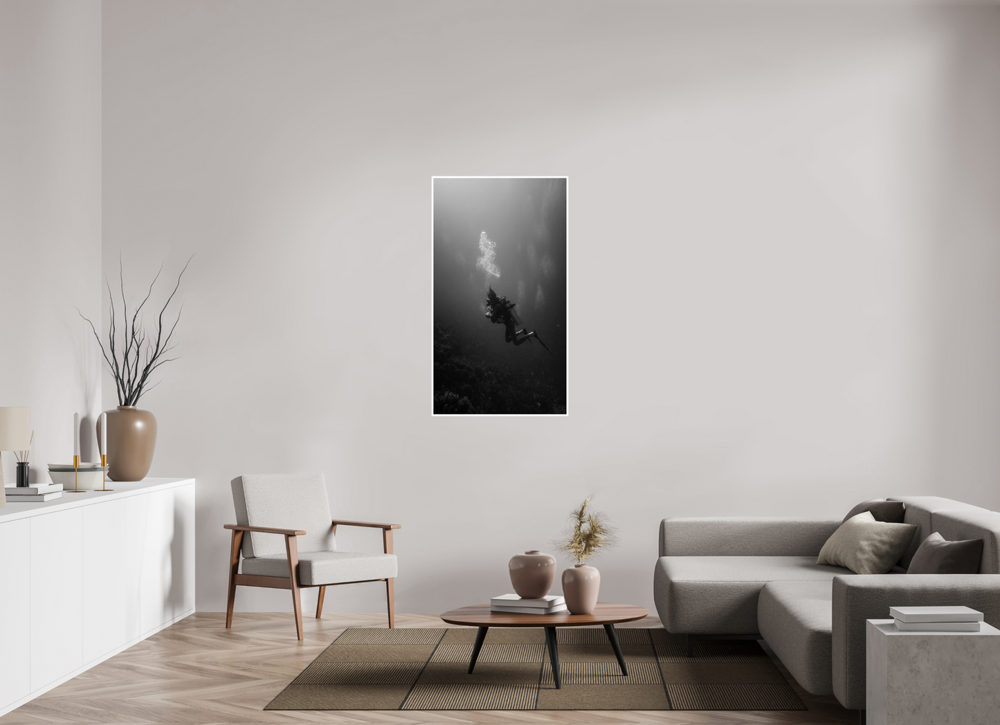 27.6 x 49″, Fine Art Pearl Into the Silence